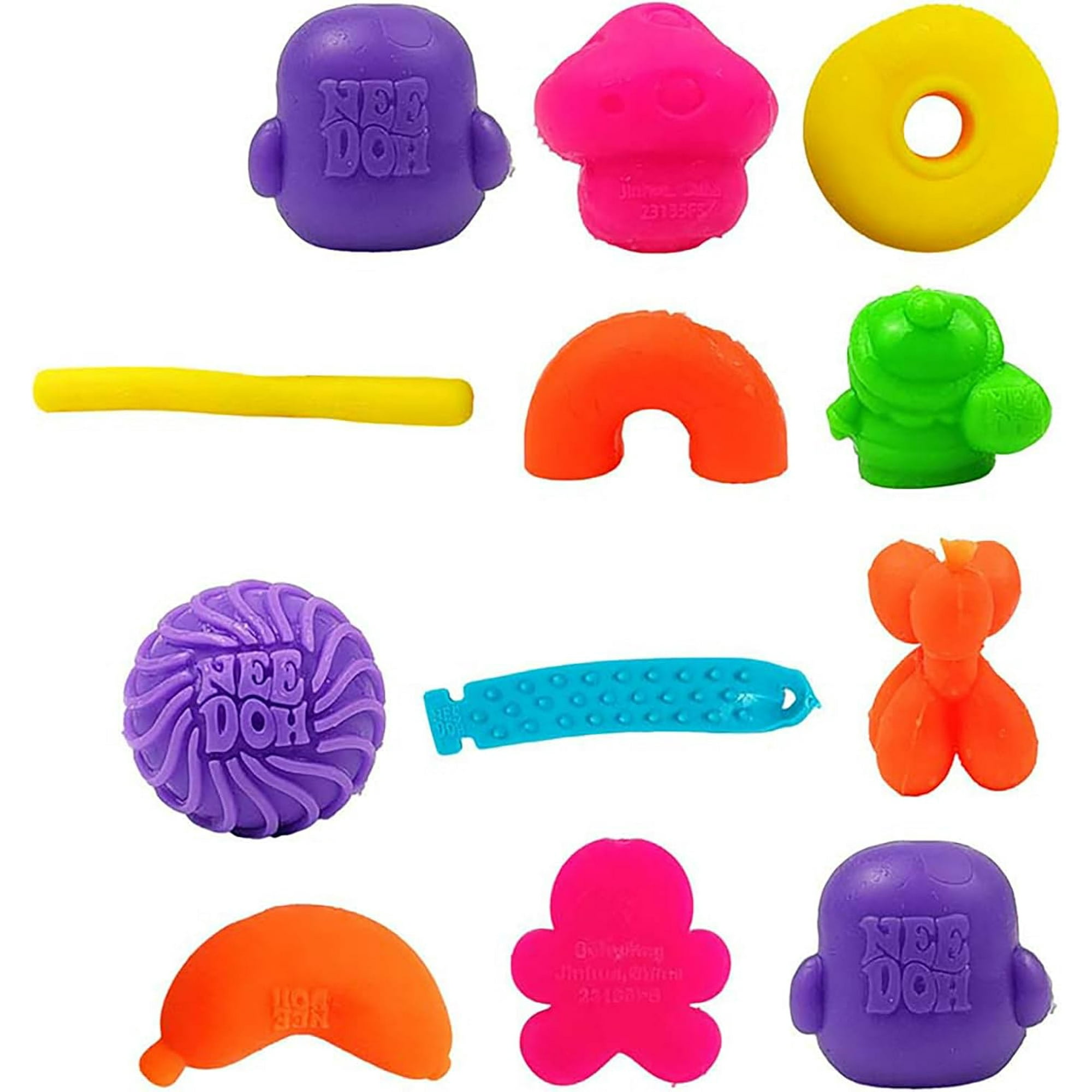 スクイーズ ニードー NeeDoh Squishmas アドベントカレンダー Amazon.co.jp: Schylling NeeDoh Squishmas アドベント