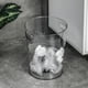 thumbnail image 3 of Contenedor de basura redondo transparente para baño, cocina, hogar y niños. 165x175 cm, 3 of 9