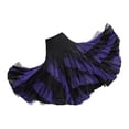 thumbnail image 1 of Flamenco Ballroom Vals Dance Big Swing Mujeres Disfraces Modernos Negro Morado Púrpura Hugo Vestido de baile latino, 1 of 8