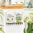thumbnail image 4 of SM-XLHN Hello Sunshine Bike Lemons Summer Kitchen Towels Dish Towels, 18x26 Inch Farmhouse Summer Decoration Hand Towels Set of 2, 4 of 6