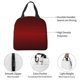 thumbnail image 4 of Easygdp Red Geometric Bolsa Térmica Premium - Tela Oxford Impermeable, Gran Capacidad, Bolsillo Frontal, Unisex para Trabajo, Escuela, Actividades al Aire Libre y Picnics, 4 of 8
