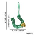 thumbnail image 2 of nvzhuang Irish Day Tree Tree Ornament Hanging Hats Shamrock Letters Gnomes Ornaments for Christmas Tree Party Home Decorations, 2 of 8