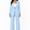 Light Blue, variant on Women’s 2-Piece Blazer and Wide-Leg Pants Set, High-Waist Business Casual Suit Outfit for Work