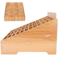 thumbnail image 2 of Classroom Organization And Storage Desk Storage Organizer Multi-grid Phone Box, 2 of 8