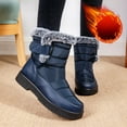 thumbnail image 6 of Women's Snow Boots - Fashionable Winter Comfortable Mid Boots for Couples for Keeping Warm in Snowy Conditions, 6 of 7