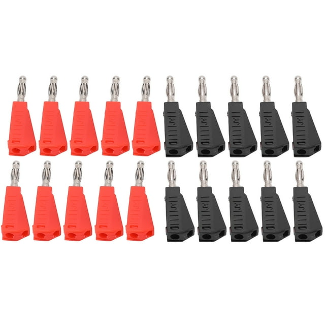 Banana Plug Connectors, Banana Socket Corrosion Resistance High Speed For Electronic Equipment For Automobiles