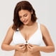 thumbnail image 4 of Bra CALVENA para mujer, cierre frontal con espalda cruzada, cobertura total, 4 of 5