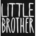 thumbnail image 2 of Little Brother Proud Younger Bro Youth T Shirt Tee Boys Infant Toddler Brisco Brands 12M, 2 of 5