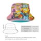 thumbnail image 2 of Los Simpson Sombrero bucket para adultos, gorra de protección solar, sombrero de pescador plegable para viajes al aire libre, pesca y actividades de verano, 2 of 6