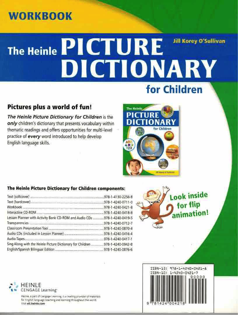Heinle Picture Dictionary for Children: Workbook (Book