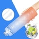 thumbnail image 5 of Botella de agua de 1 litro, botella con pajita y marcador de tiempo, botella deportiva a prueba de fugas con tapa sin BPA para deportes, gimnasio, oficina, camping, correr, degradado azul, 5 of 7