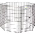 thumbnail image 1 of Midwest 277344 42 Po Contour Exercice Animal de Compagnie avec Porte&44; Noir, 1 of 1