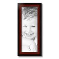 thumbnail image 2 of ArtToFrames 7x19" Matte mahogany Diploma Picture Frame, Brown Wood Poster Frame, with Regular Glass and 2 (FBPL-5108), 2 of 7