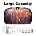 thumbnail image 3 of Jellyfish Waterproof Oxford Cloth Charger Case with Storage Pouch, Cord Organizer, Phone Cable Organizer, and Charger Storage Organizer - 5.9x9.44x3.14 in., 3 of 6