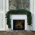 thumbnail image 4 of 9 Foot Artificial Christmas Garland Greenery, Non-Lit Norfolk Pine Garland for Indoor Outdoor Holiday Decor, Extra Long Xmas Decorations for Mantle Staircase Doorway Wall, 4 of 8
