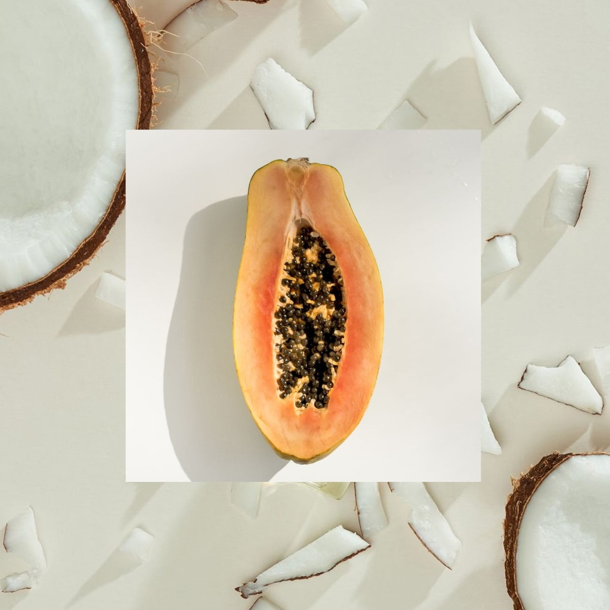 (2 pack) Raw Sugar The Mighty Hair Cream Leave-In Conditioner, Coconut + Papaya + Shea, 5 fl oz