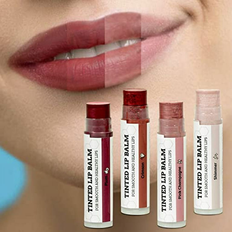 Beeswax Tinted Lip Balm - Plum Delight – BeeNaturalz LLC