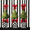 Black Striped Trees, variant on FORMRS Mini Backpack Purse for Women Travel Daypack Casual Shoulder Bag, Cute Snowmen