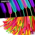 thumbnail image 1 of 200 piezas de neón Glow Globos Largos Globos Refactivos Fluorescentes Globos Largos Globos Kolewo4ever Kolewo4ever, 1 of 2