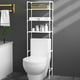 thumbnail image 1 of Estante de Lavado de Pie Balcón Estante de Almacenamiento Superior para Vasos Inodoro Baño Estante de Inodoro Estante de Almacenamiento Superior, 1 of 6