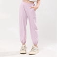 thumbnail image 2 of Toddlers And Little Girls Summer Thin Stretch Solid Color Multi-Color Sweatpants 2-10Y., 2 of 4