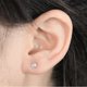 thumbnail image 2 of Par Cuerpo Trago Circón Del Oído Stud Cartígo Pendiente Redonda Perforación Sunnimix Pendientes Helix, 2 of 3
