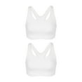 thumbnail image 2 of Leading Lady, The Serena, Racerback Sports Bra, Wireless, Full Coverage Unpadded Cups, Moisture Wicking Cotton, Light Support (Women's & Women's Plus), 2 of 8