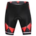 thumbnail image 1 of Pantalones Cortos de Ciclismo para Hombres y Mujeres Macarena XXL Negro y Rojo, 1 of 8