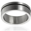 Daxx Men's Stainless Steel Wedding Band,