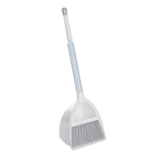 EGNMCR Cleaning Supplies, Sweeping Children's Brooms And Dustpan Set Cleaning Supplies Brooms And Dustpan Set For Home Stainless Steel Handle Brooms With Dustpan Combo Set For Home Office broom broom