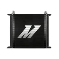 Mishimoto Universal 34-Row Oil Cooler, Black