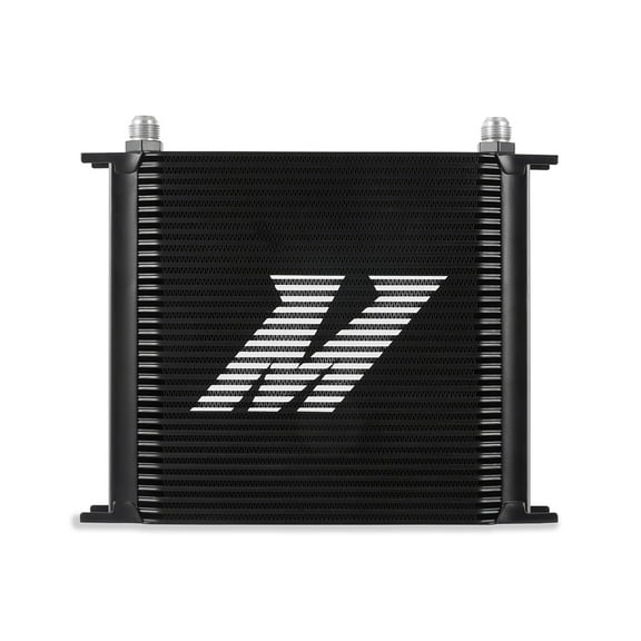 Mishimoto Universal 34-Row Oil Cooler, Black