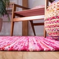 thumbnail image 4 of SAFAVIEH Montauk Renae Distressed Area Rug, Pink, 5' x 8', 4 of 7