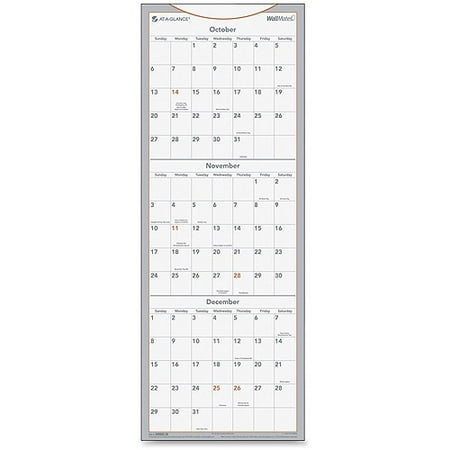 At A Glance Dry Erase Quarterly Wall Calendar Walmart com At A Glance Dry Erase Quarterly Wall Calendar Walmart com
