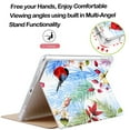 thumbnail image 3 of DuraSafe Cases for iPad PRO 10.5 Air 3 [ PRO 10.5 Inch Air 3rd Gen ] A1701 A1709 A1852 A2152 A2123 A2153 A2154 Printed Folio Silicone Shell Smart Cover with Honeycomb Cooling Feature - Birds & Flowers, 3 of 8