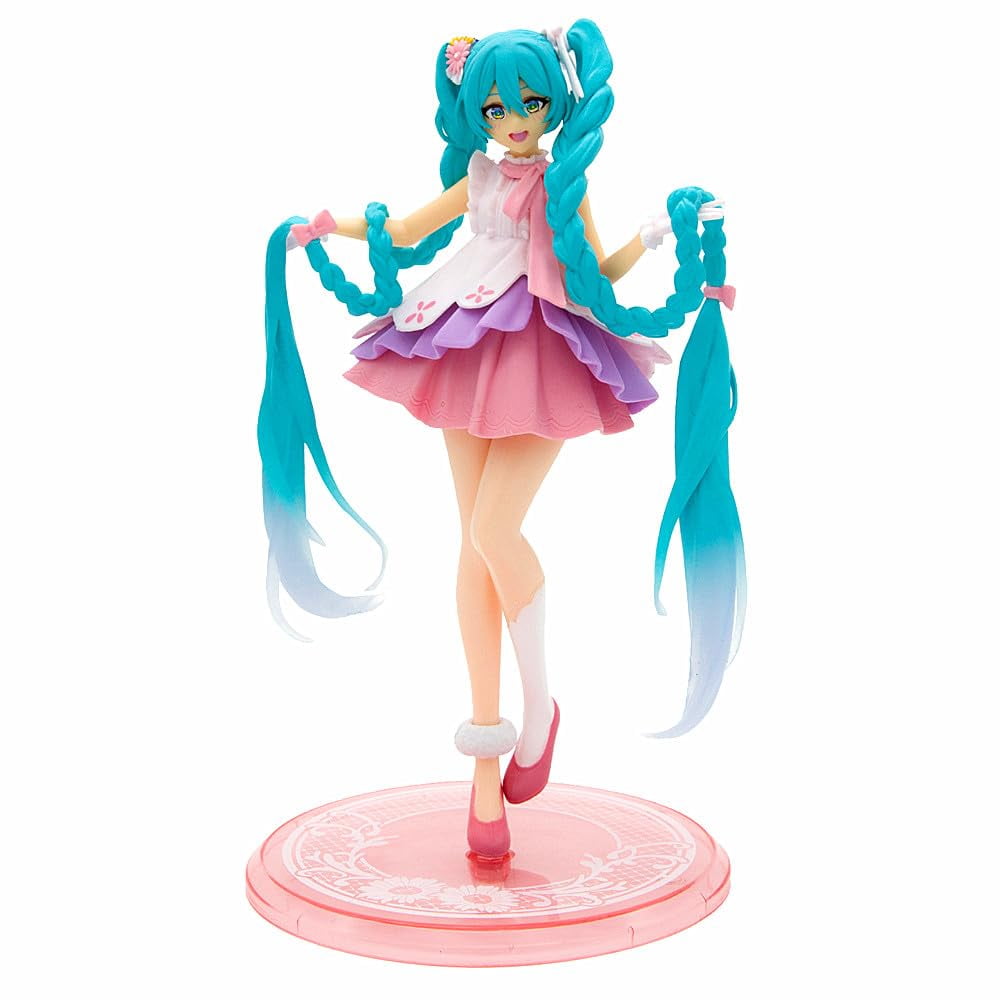 Figura Miku Con Orejas De Conejo En Pijama | Modelo Sentado De Anime | Estatua Coleccionable De PVC 19-30 Cm | Regalo Para Fans