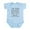 Sky Blue, variant on CafePress - Mom Says You're Welcome Infant Body Suit - Baby Light Bodysuit, Size Newborn - 24 Months