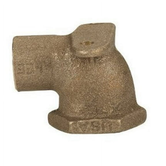 ELKHART PRODUCTS 1/2x3/8 Drop Ear Elbow COPPER ELBOWS