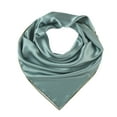 thumbnail image 1 of Olive Tree Pure Silk Scarf | Sage Green, Olive Green, Olive Purple | Small Head Scarf Or Large Square Shawl | Solid Colour Collection, 1 of 5