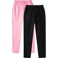thumbnail image 1 of ockets2pc Sweatpants for Men Fall Athletic Workout Drawstring Elastic Waist Pant Loose Casual Straight Leg Trousers with P, 1 of 6