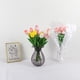 thumbnail image 5 of Bearachild 10X flor artificial PU Real simulación flores falsas ramo flores boda decorativo vivo para fiesta Decoración Amarillo, 5 of 6