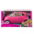 thumbnail image 7 of Barbie Doll & Fiat 500 Vehicle Play Set, Fashion Doll with Pink Toy Car & Accessories, 7 of 7