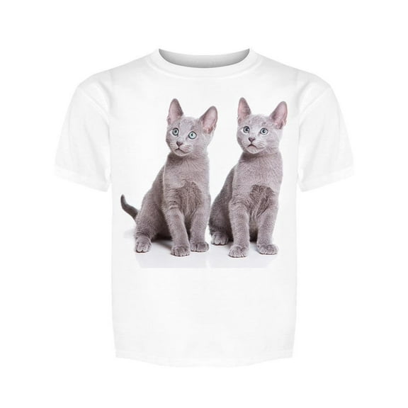 Two Russian Kittens Tee Boy's -Image by Shutterstock
