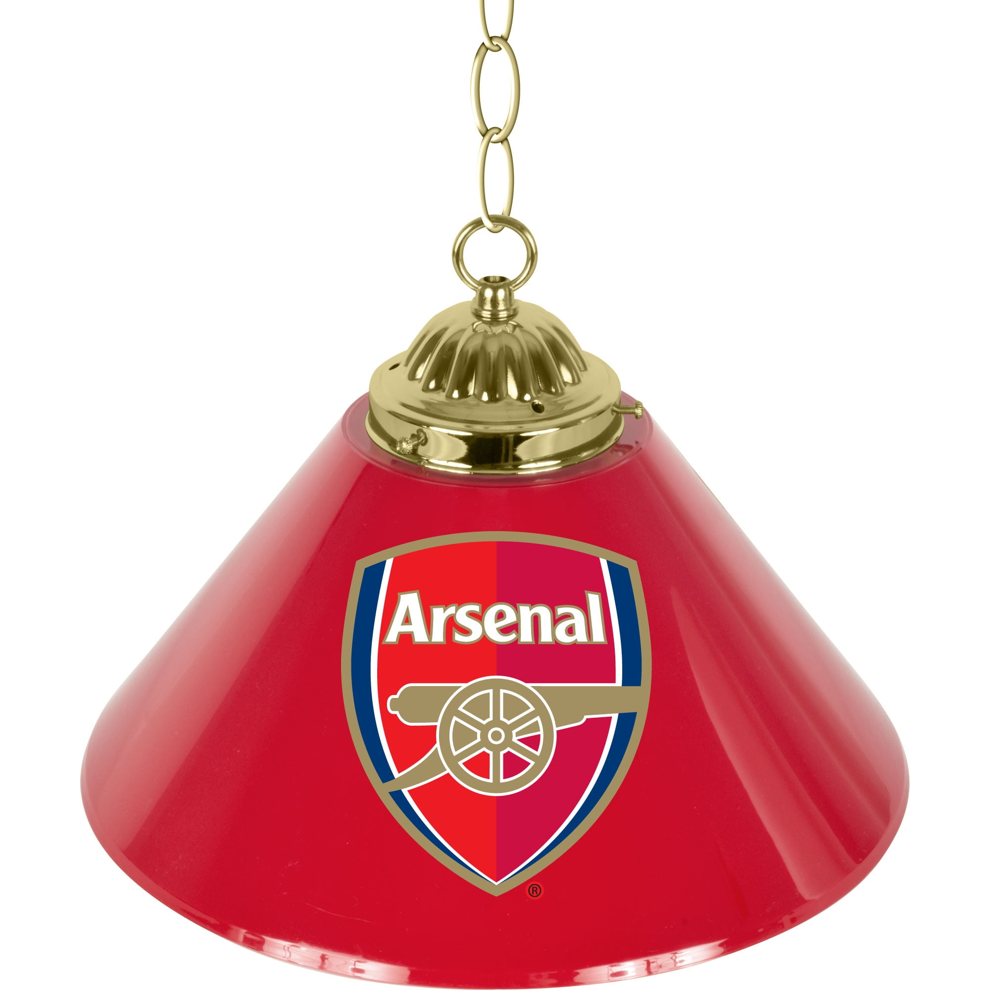 Premier League 14 Inch Single Shade Bar Lamp Arsenal