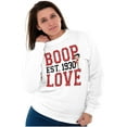 thumbnail image 3 of Vintage Cartoon Betty Boop Love 1930 Women Plus Size Sweatshirt Brisco Brands 5X, 3 of 5
