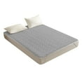 thumbnail image 2 of Cubrecolchón Tamaño Queen, Resistente Al Deslizamiento, Suave, Cómodo, Transpirable, Fácil Cuidado, Acolchado Para Cama Para El Hogar Y El Hotel, 2 of 8