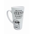thumbnail image 1 of Taza de cerámica 500 ml. diseño divertido Ser la oveja sexy de la familia no es sencillo regalo original, 1 of 5