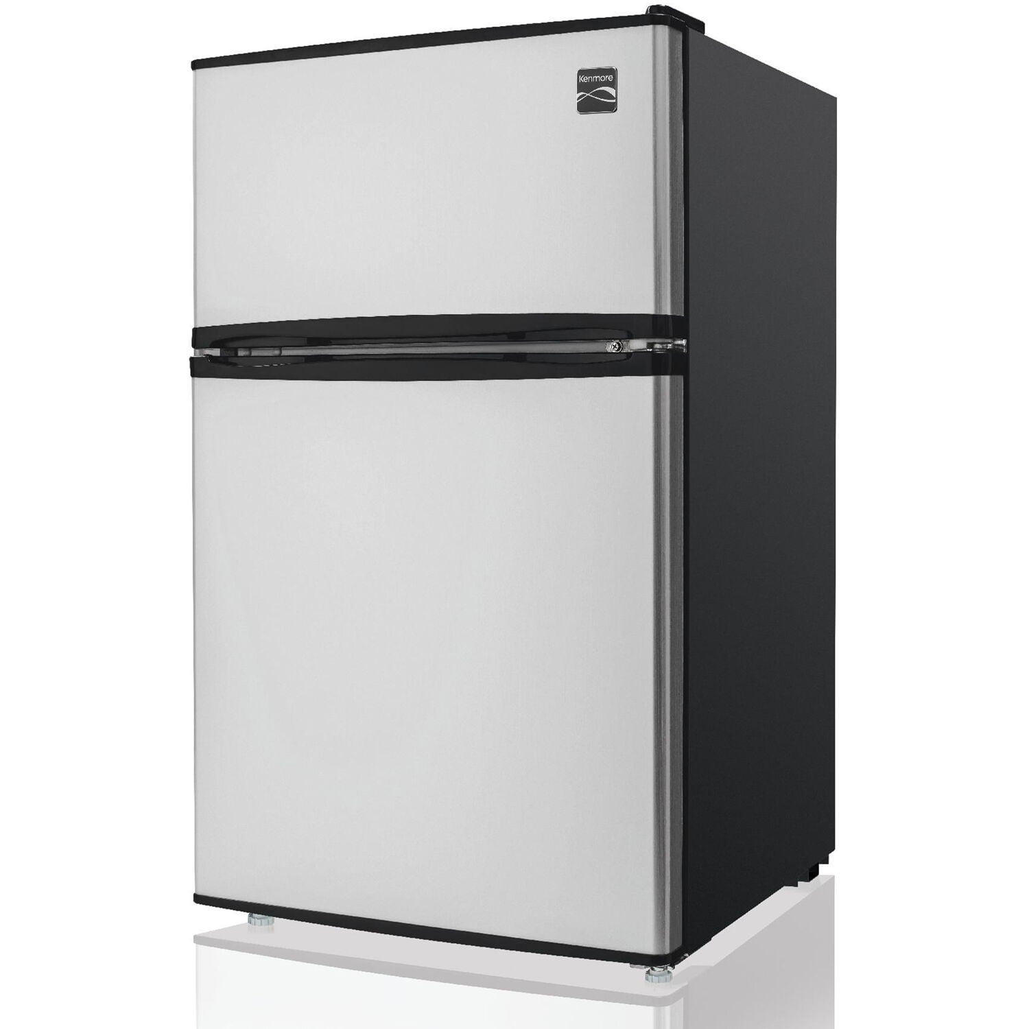 Kenmore 3.2-Cu. Ft. 2-Door Compact Refrigerator, Silver 