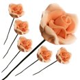 thumbnail image 1 of 6pcs decoraciones de flores simuladas escritorio diy mesa de juguete adorno de flor de flores decoración de flores de bricolaje, 1 of 5