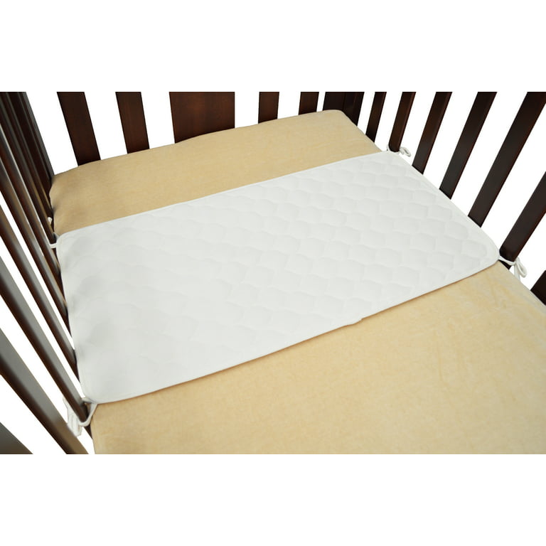 American Baby Company Waterproof Quilted Sheet Saver Pad, Changing Pad  Liner Made with Organic Cotton Top Layer, Natural Color